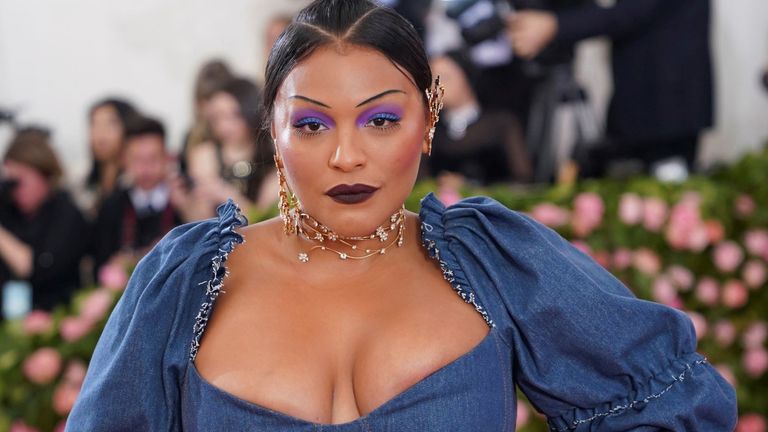 Paloma Elsesser at the 2019 Costume Institute Benefit Gala celebrating the opening of Camp: Notes on Fashion. Pic: zz/Elaine Wells/STAR MAX/IPx/AP