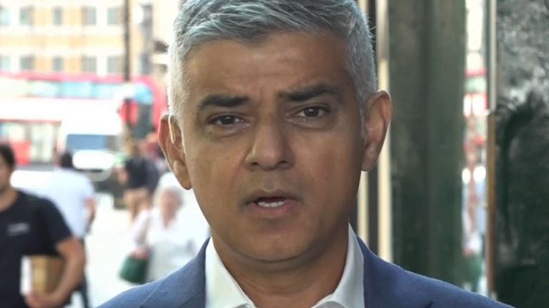 Sadiq Khan says he does have confidence in Cressida Dick