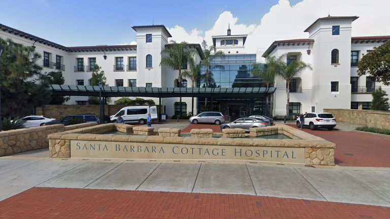 Santa Barbara Cottage Hospital in California. Pic: Google Street View