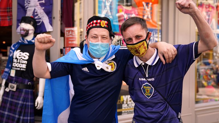 Scotland fans 