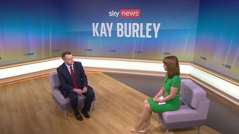 Shadow Home Secretary Nick Thomas-Symonds speaks to Sky&#39;s Kay Burley.