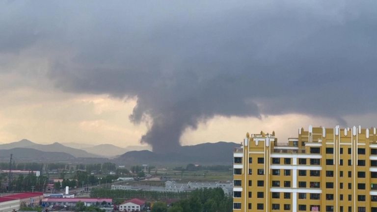 Tornado in Shangzhi