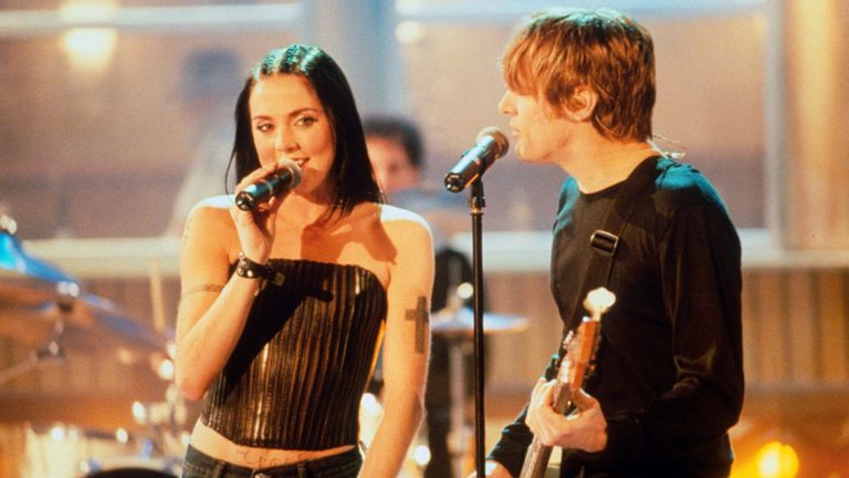 Melanie Chisholm and Bryan Adams released duet When You&#39;re Gone in 1998. Pic: Action Press/Shutterstock