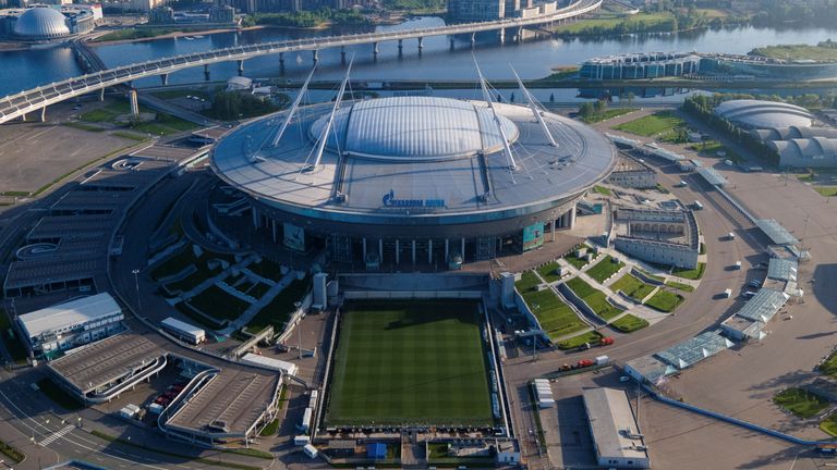 The Saint Petersburg Stadium