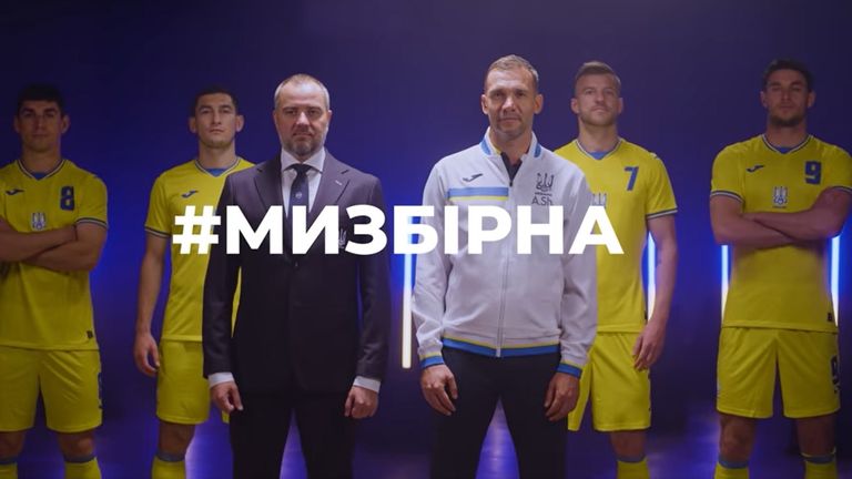 Ukraine's shirt maps out the message that Euro 2020 is about more