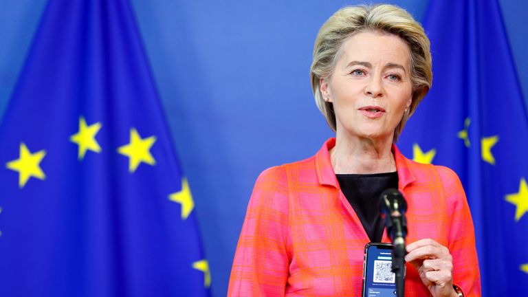 Ursula von der Leyen says the ruling supported the EU&#39;s point of view