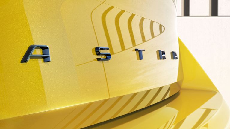 The company is promising more details on the all-electric Astra in the coming months. Pic: Vauxhall