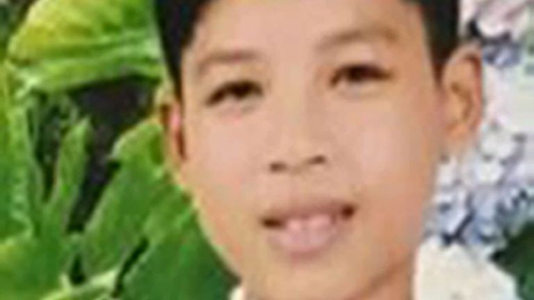 Dinh Dinh Binh, 15, was one of the youngest of the 39 victims 