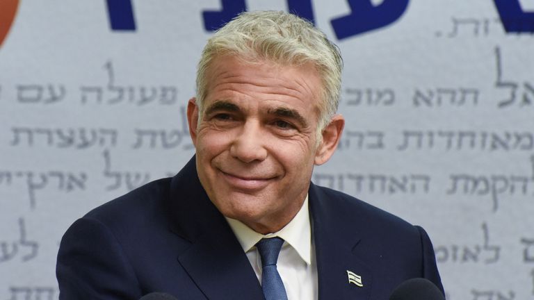Yair Lapid is set to be handed the reins in two years time