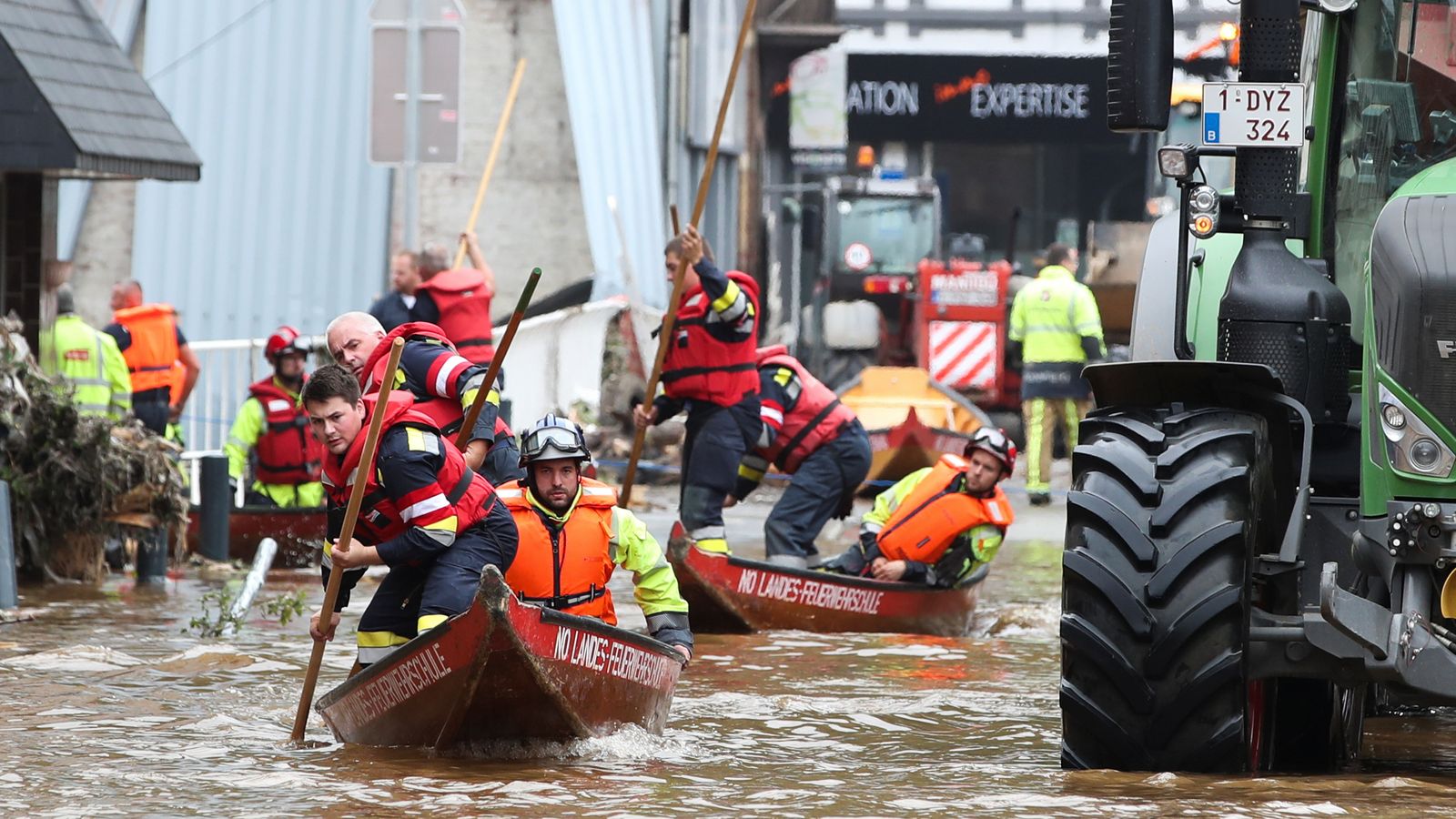 Germany and Belgium floods: Rescuers race to find survivors as hundreds ...