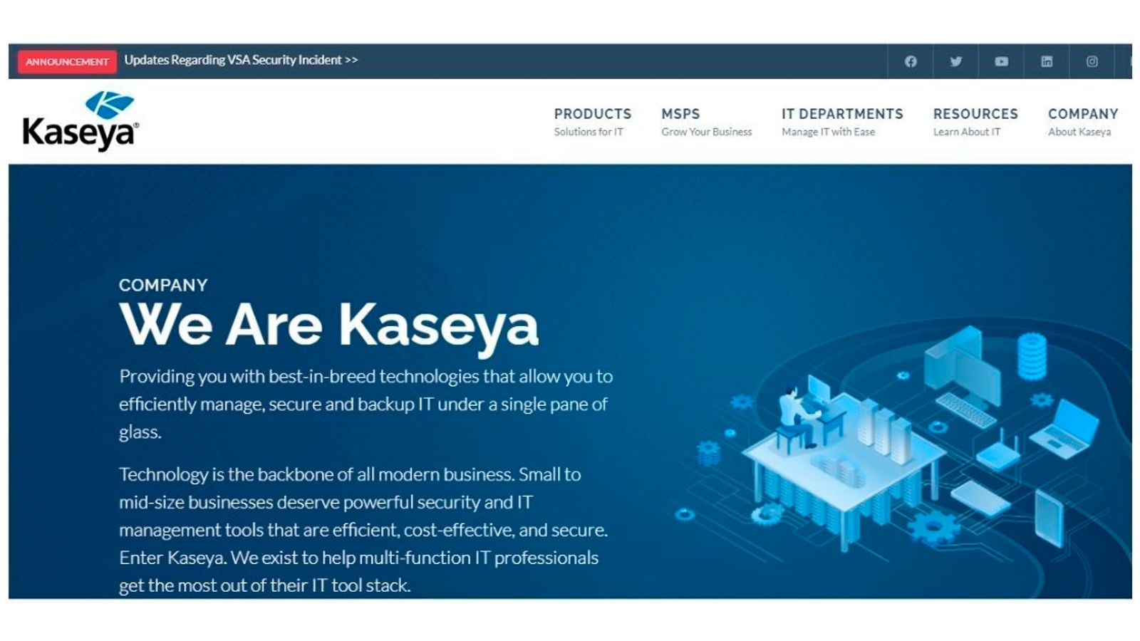 Kaseya says it has acquired ransomware decryption key ‘from trusted third party’