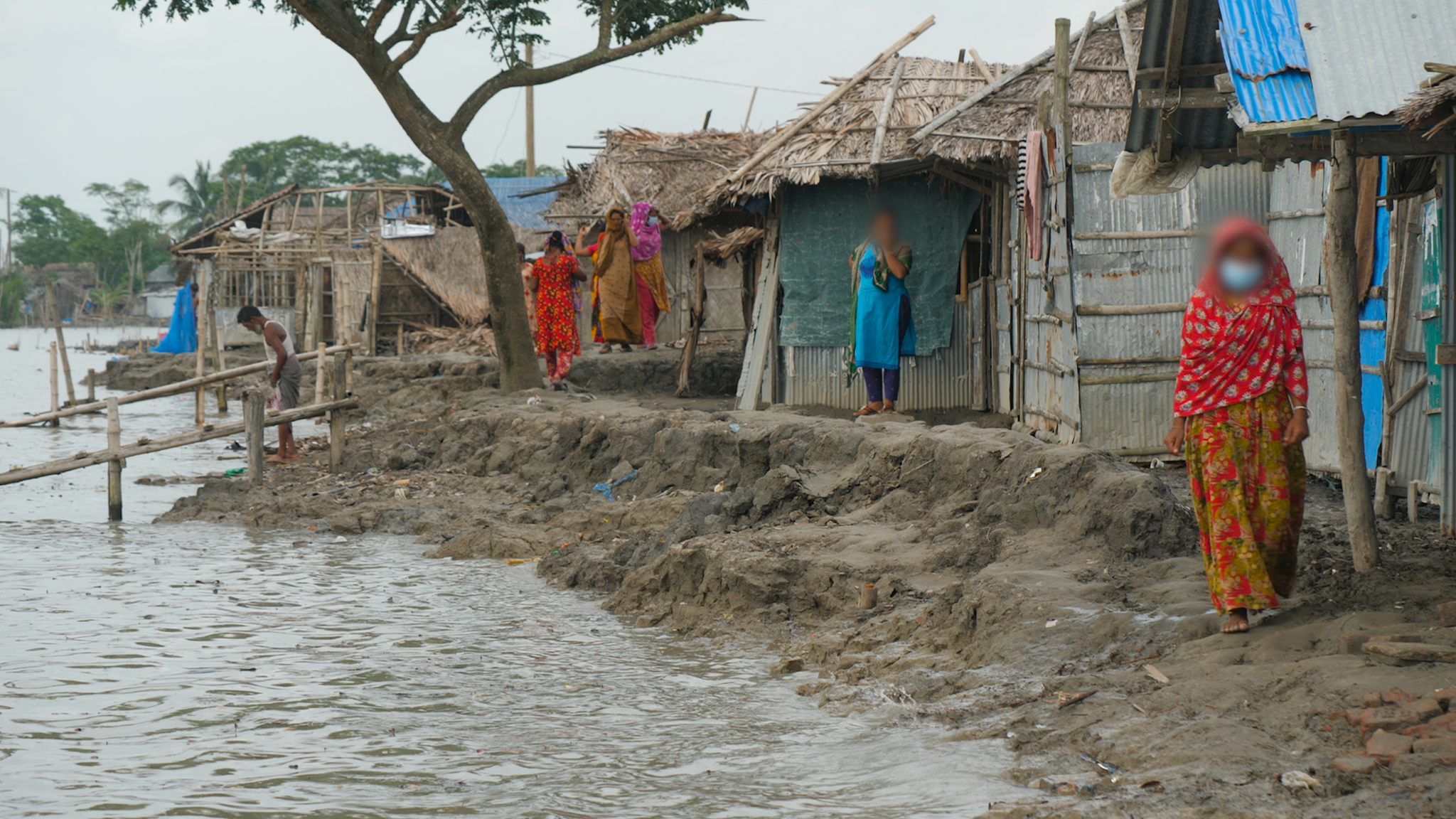 Bangladesh Rising sea levels force women into sex work Climate News Sky News pic pic