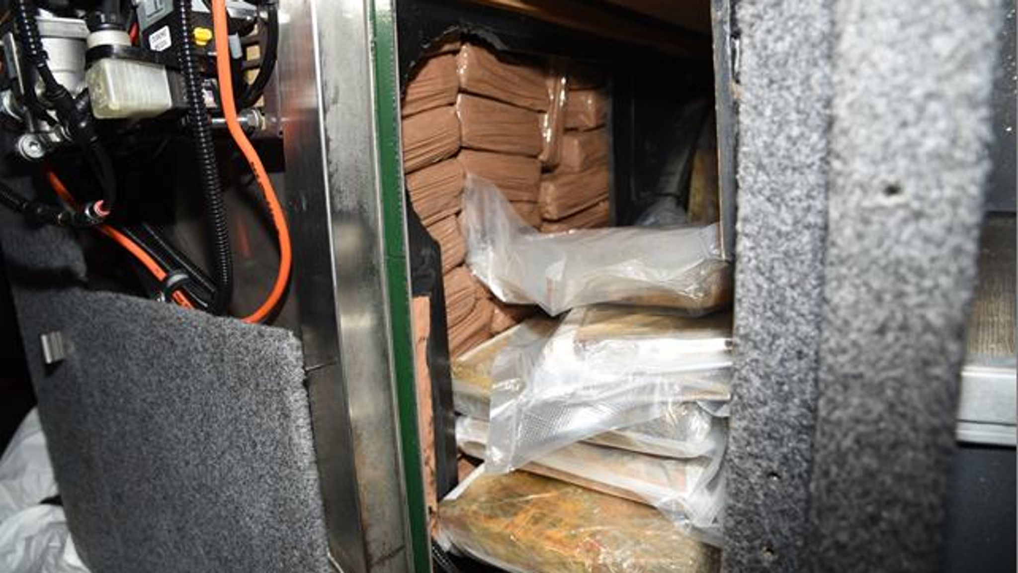 Pair caught smuggling £19m of cocaine into UK on coach jailed for more ...