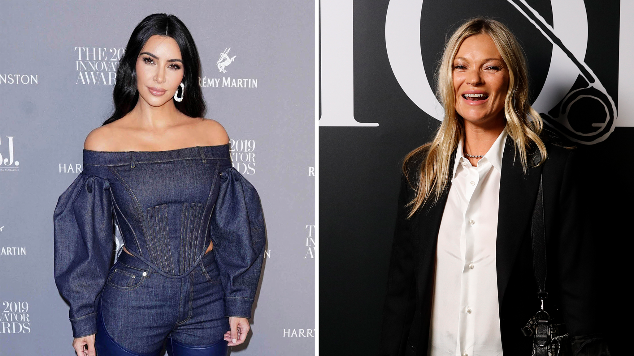 Kate Moss revealed as new face of Kim Kardashian West's shapewear
