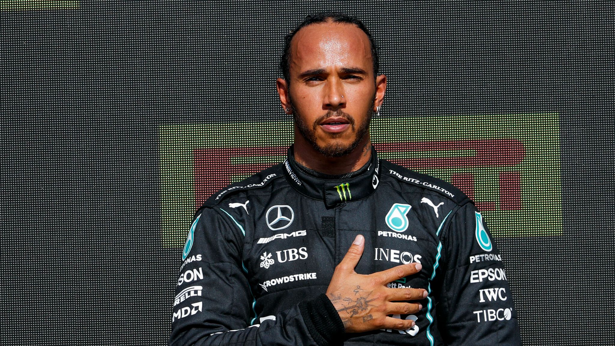 Lewis Hamilton Targeted By Racists Online After British Grand Prix Win And Max Verstappen Crash Uk News Sky News