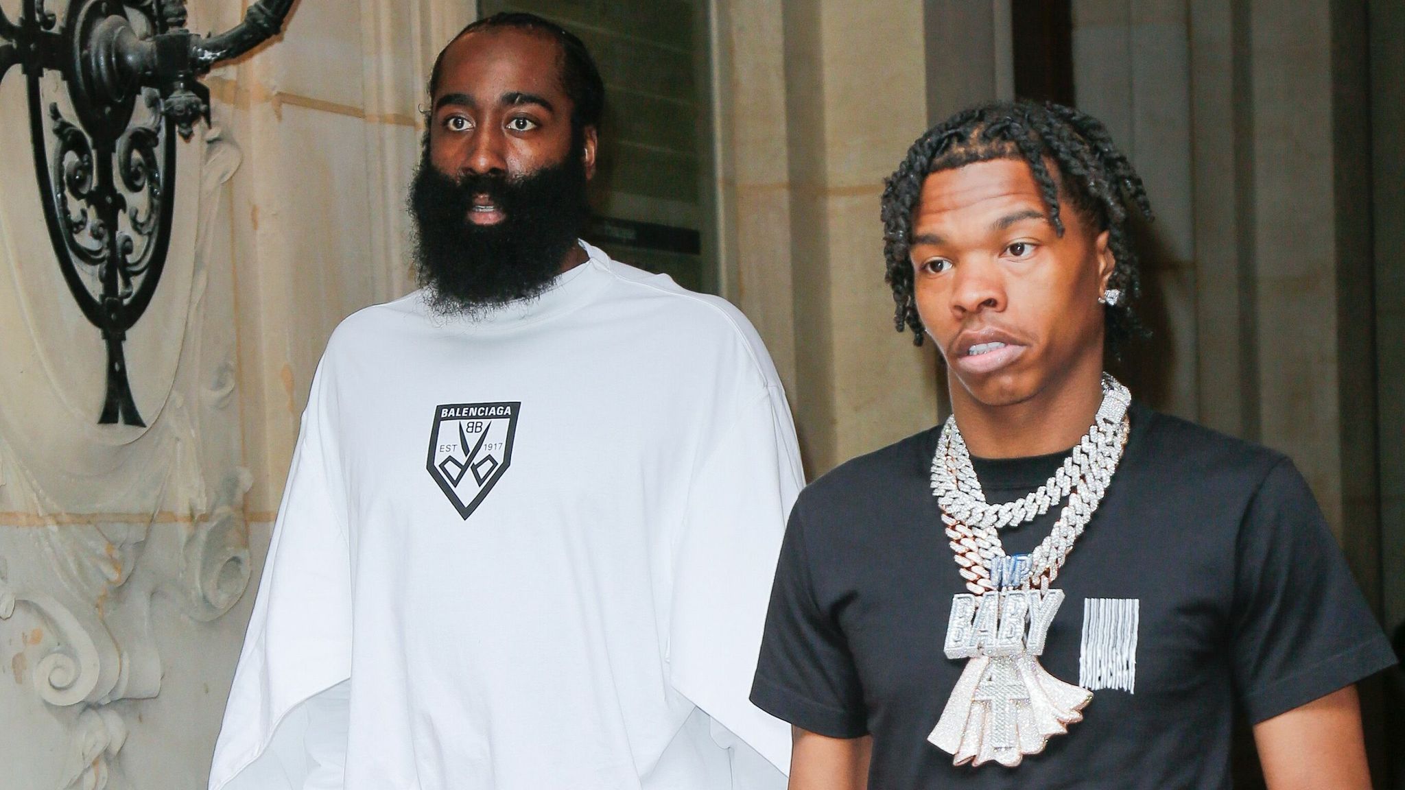 James Harden and Lil Baby detained by police in Paris