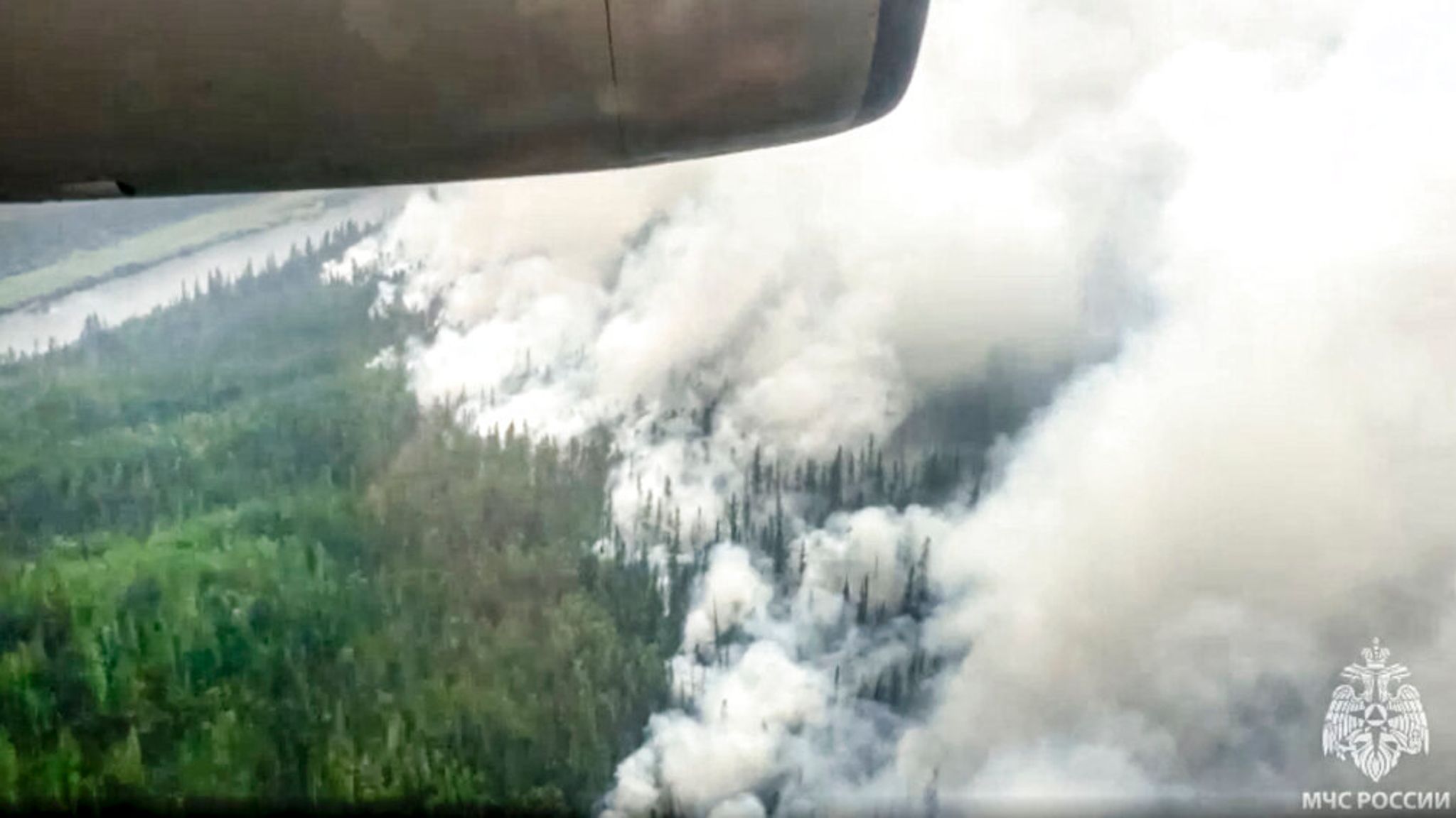 Russia: Raging Wildfires Across Siberia Prompt Smoke Warning | World ...