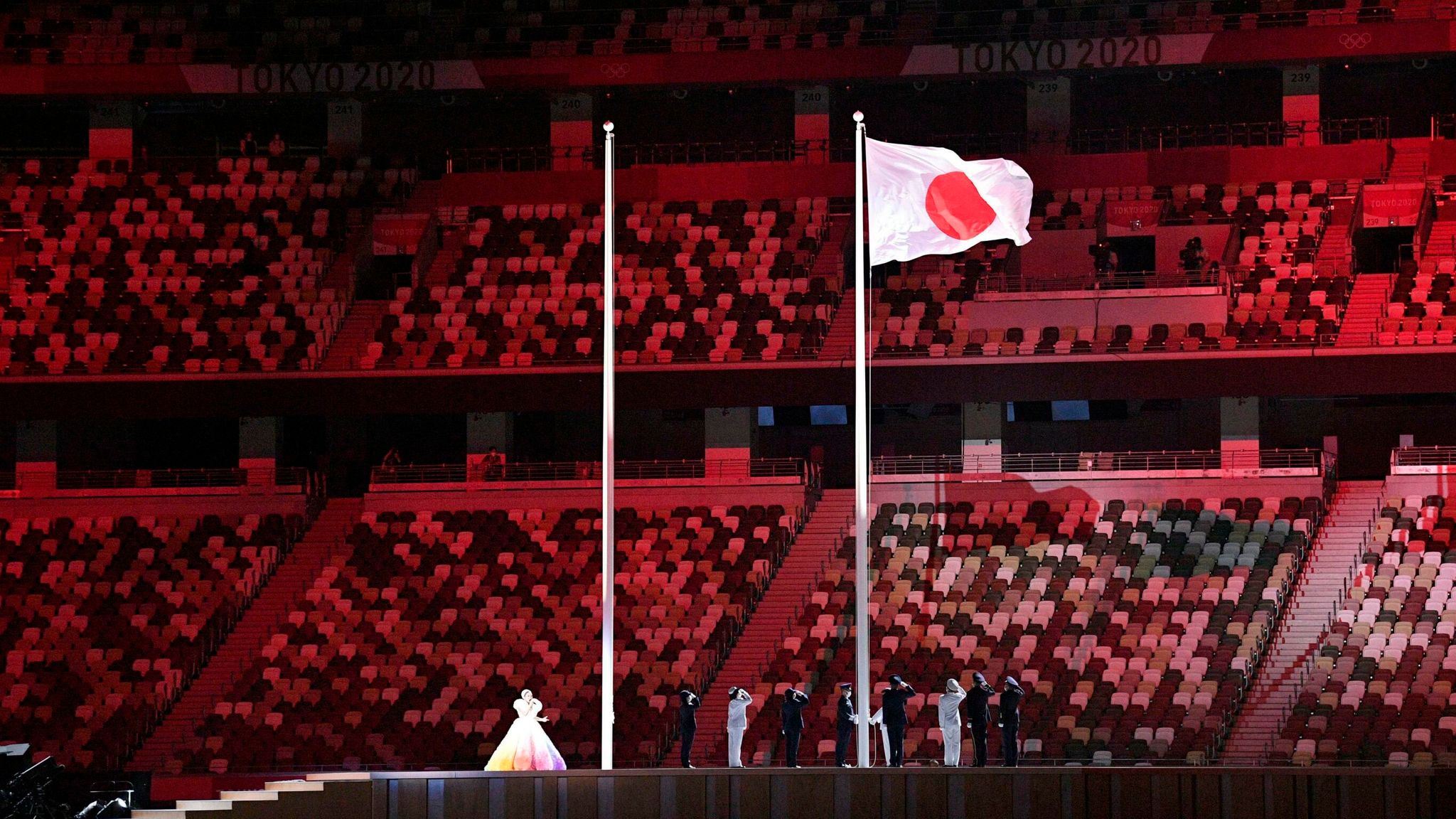 Tokyo Olympics: Fireworks, dancers and key workers - the opening ...