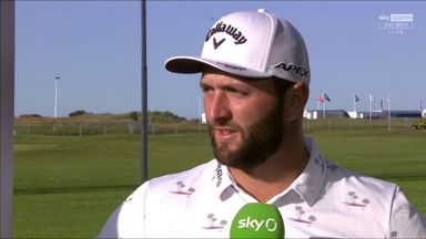 Rahm hopeful for late charge at The Open