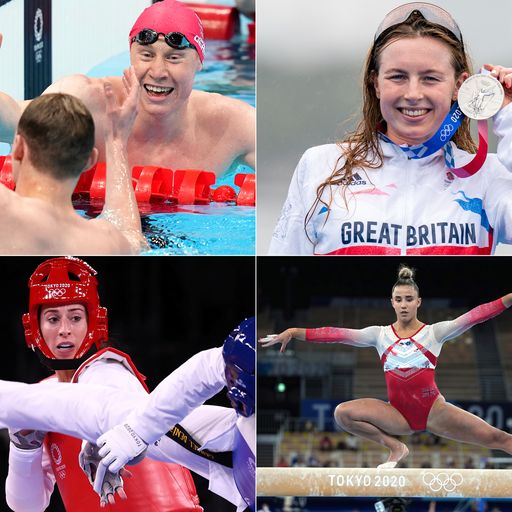 Team GB claim six medals on day four following historic swimming and gymnastics success