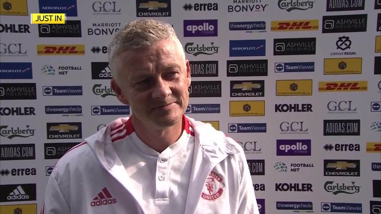 Ole: Sancho signing shows we mean business