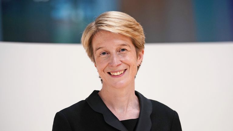 Amanda Pritchard during a visit to University College Hospital London, following the announcement of her appointment as the new chief executive of the NHS in England. Picture date: Wednesday July 28, 2021.