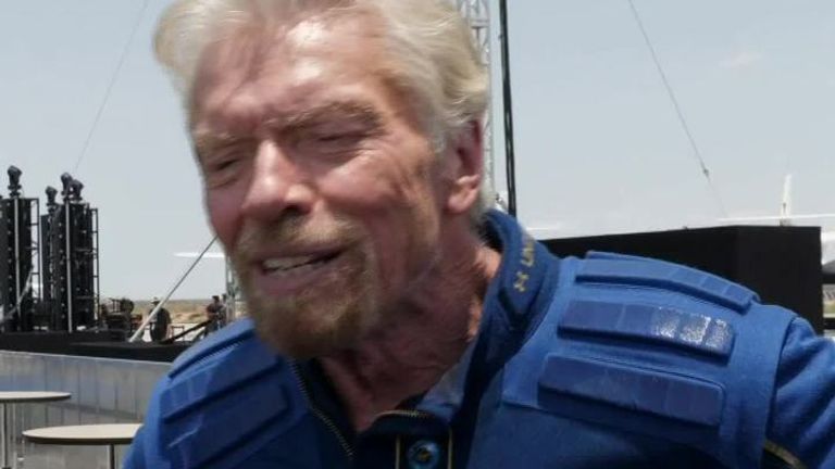 Richard Branson has returned from the edge of space saying &#39;everyone would love to go&#39;. 
