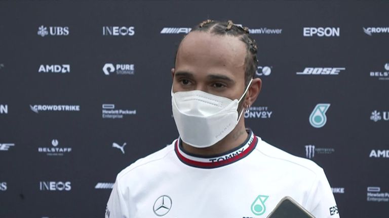 Lewis Hamilton revient sur le premier jour d'entraînement du Hungaroring
