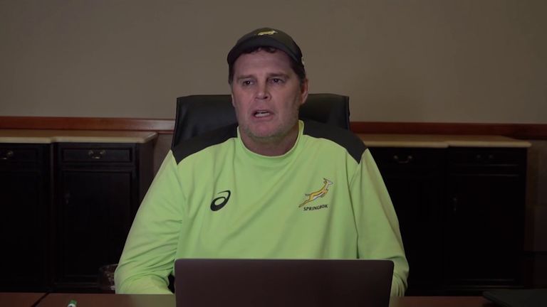 South Africa director of rugby Rassie Erasmus released an hour-long video criticizing the refereeing in the first Test