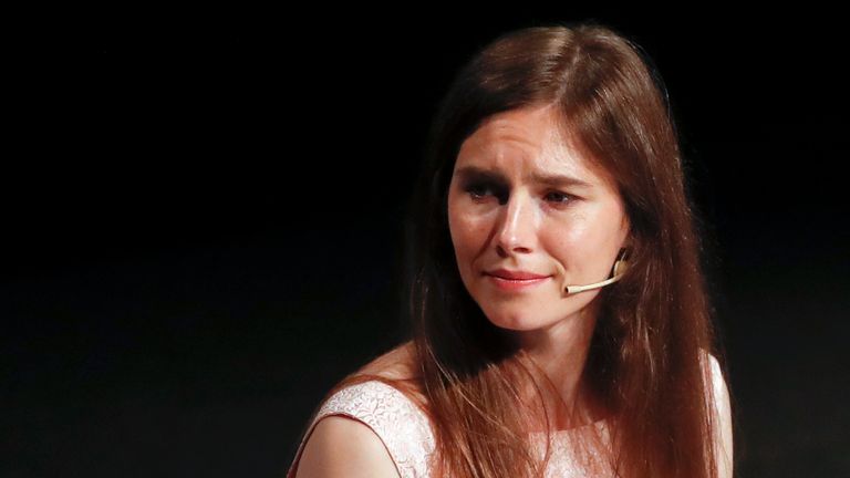 Amanda Knox. Pic: AP