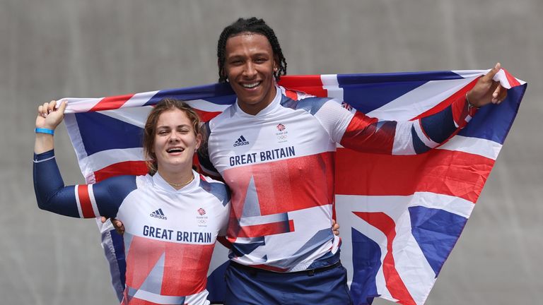 Beth Shriever won gold in the women&#39;s BMX racing, while Kye Whyte secured silver