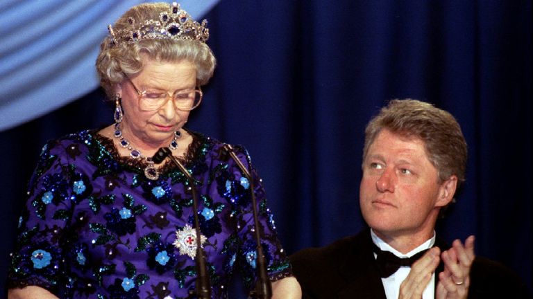 Documents show that Bill Clinton wanted to decline the Queen&#39;s invite &#39;politely&#39;