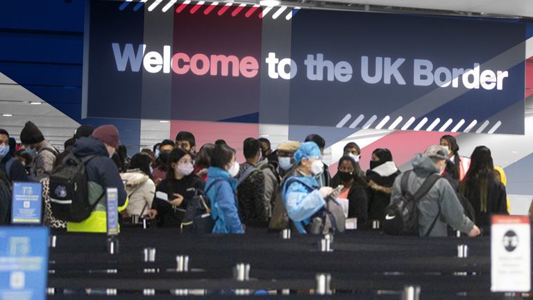 A process to consider an asylum application can take place at the UK border as soon as someone arrives
