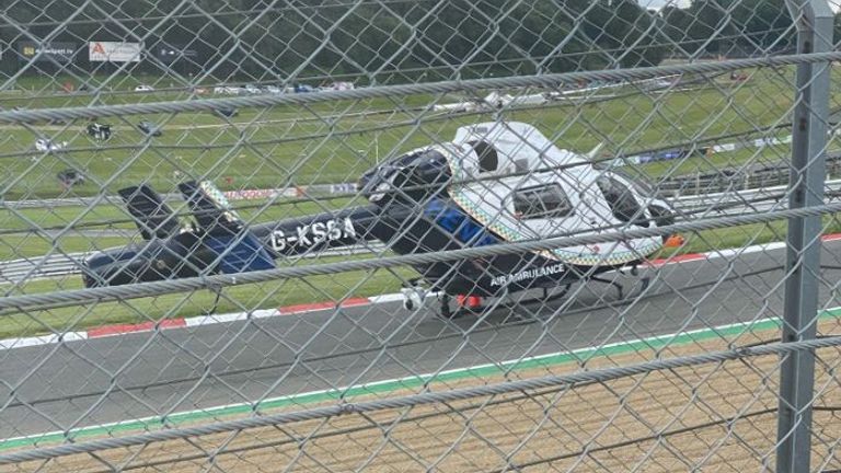 The fatal accident happened at the Brands Hatch circuit near Dartford. Pic: @FlooringKimpton