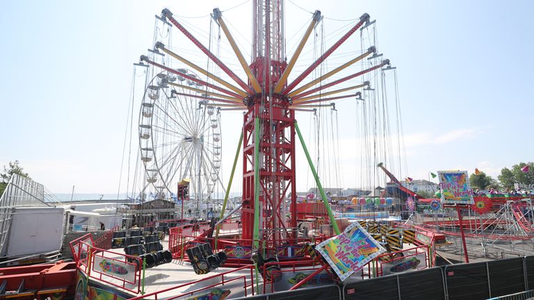 Several people were injured in the incident on the Star Flyer funfair ride at Planet Fun