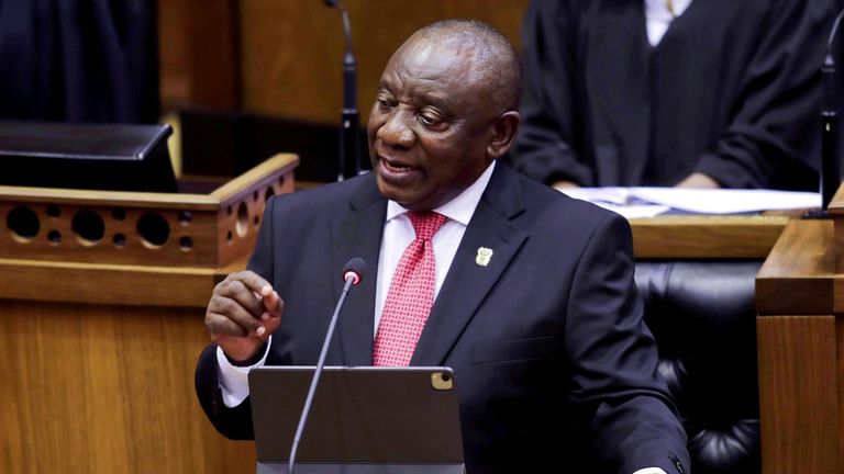 President Cyril Ramaphosa