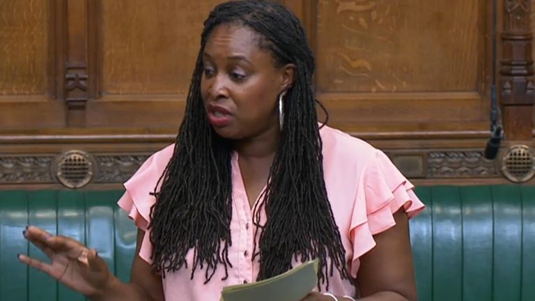 Dawn Butler in the Commons