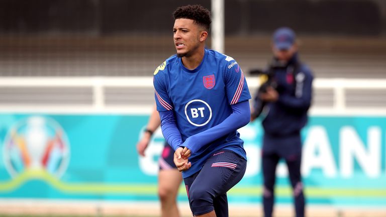 England's Jadon Sancho