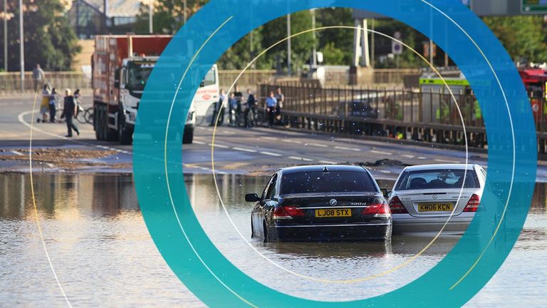 Flooding in London