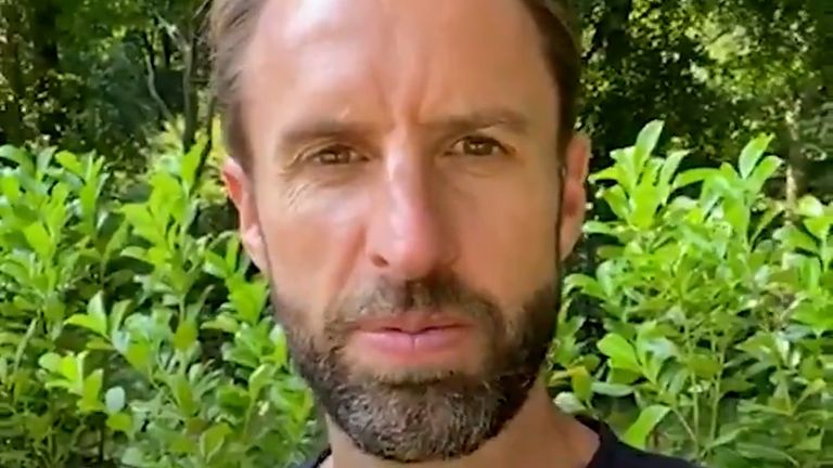 Gareth Southgate has encouraged young people to get their COVID-19 vaccines. 