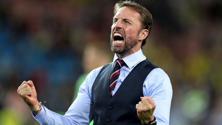 Southgate viste su sujetador de marca en la Copa del Mundo 2018