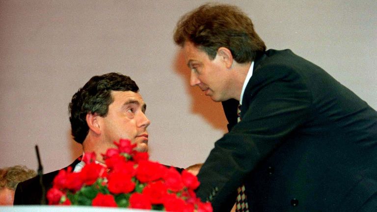 Tensions were high between Gordon Brown and Tony Blair&#39;s aides