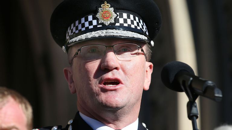 Greater Manchester Chief Constable Ian Hopkins                                                                                                                                                                                                                                               
