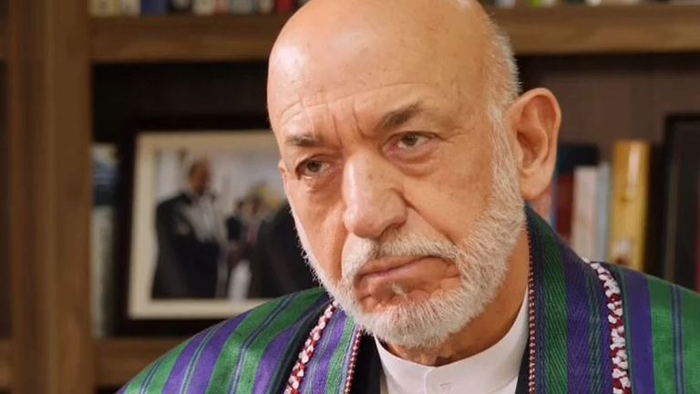 Hamid Karzai blames the &#39;approach&#39; by US and allies for Afghanistan &#39;disaster&#39;