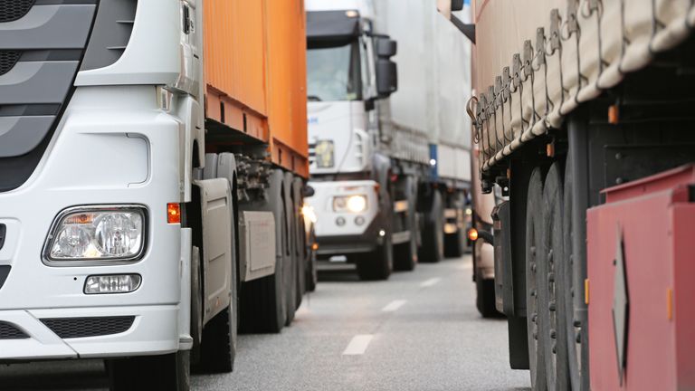 The risk for supermarkets is high according to the Road Haulage Association