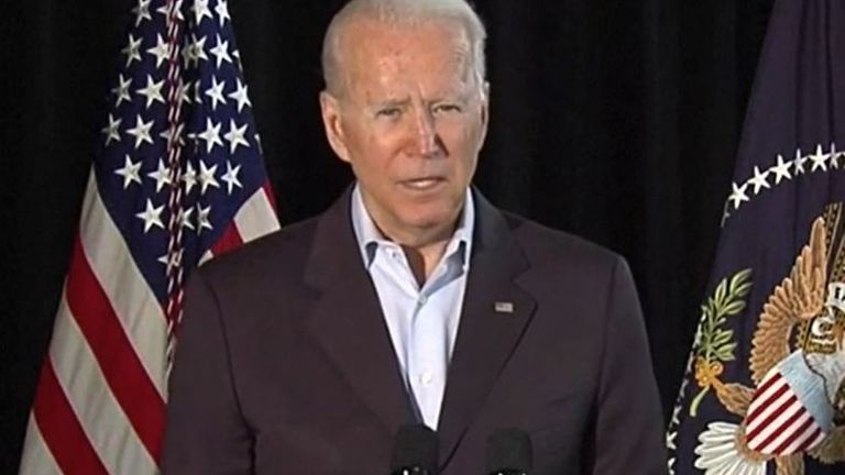 Joe Biden visits Miami and speaks after meeting families of building collapse victims