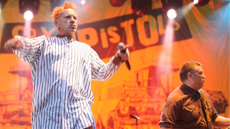 Johnny Rotten (real name John Lydon) is being sued by his former bandmates. Pic: Andrew Maccoll/Shutterstock
