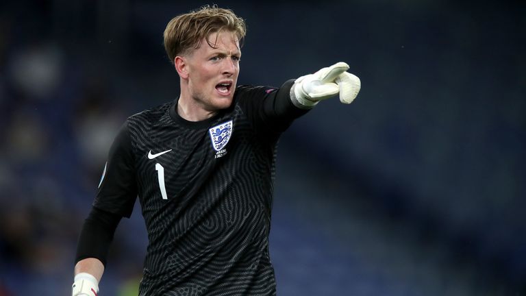 spørgeskema landmænd Rendezvous Jordan Pickford: From a career low that led to death threats to starring  for England at Euro 2020 | UK News | Sky News