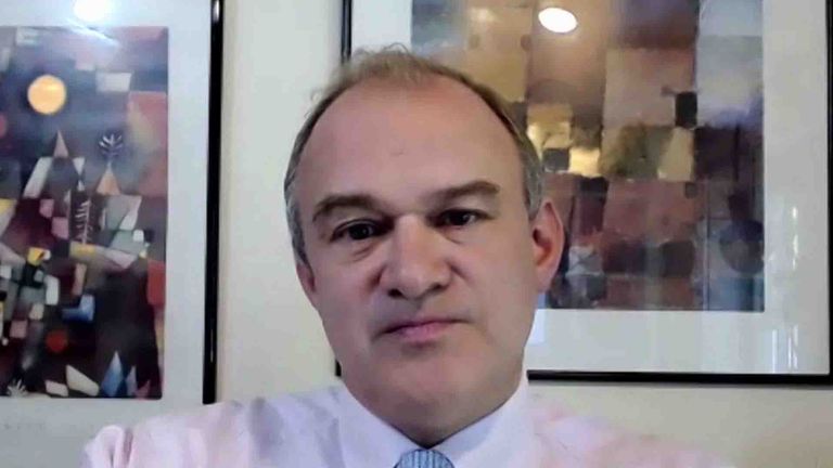 Lib Dem leader Ed Davey