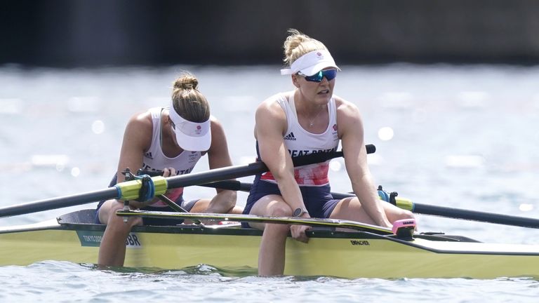 Helen Glover said after the race that she and Polly Swann gave it their all in the final of the women&#39;s pair